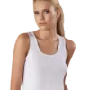 Dámske bavlnené tielko biele, Sahinler MB009BY