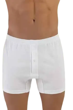 Pánske bavlnené boxerky, biele, Sahinler ME010BY
