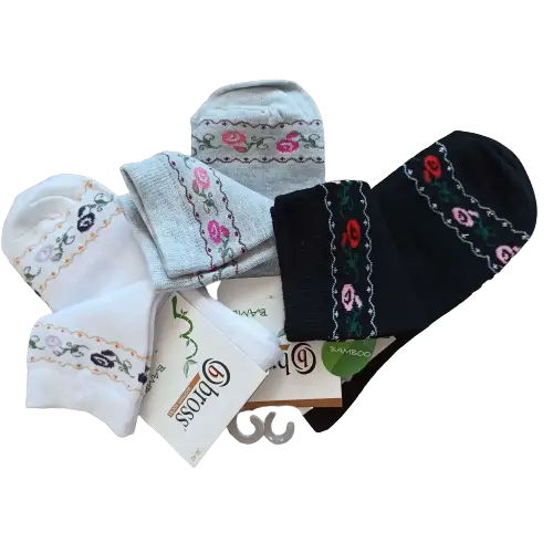 Dámske bambusové ponožky, bross 17772