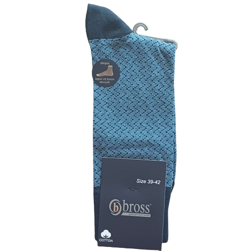Pánske bavlnené ponožky elegantné, bross 21338