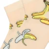 Dámske bavlnené veselé členkové ponožky, bross  21741