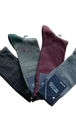 Pánske bavlnené ponožky elegantné, bross 19591