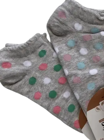 Dámske bavlnené ponožky členkové, bross 14778